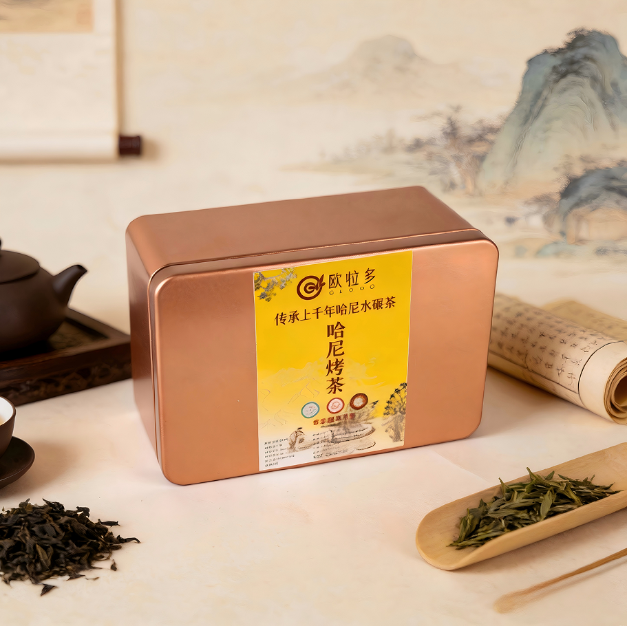 哈尼烤茶铁盒90克产品图